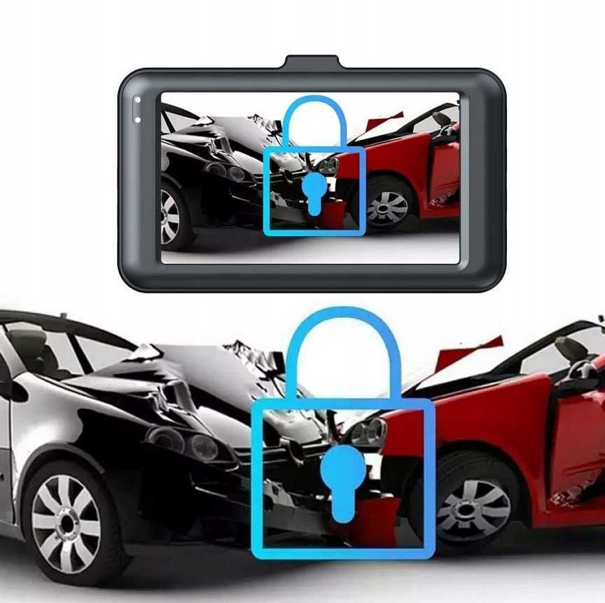 Wideorejestrator FullHD + Kamera Cofania - Idealny do Twojego Auta!!!