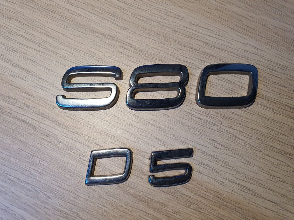 Znaczek S80 D5 Volvo