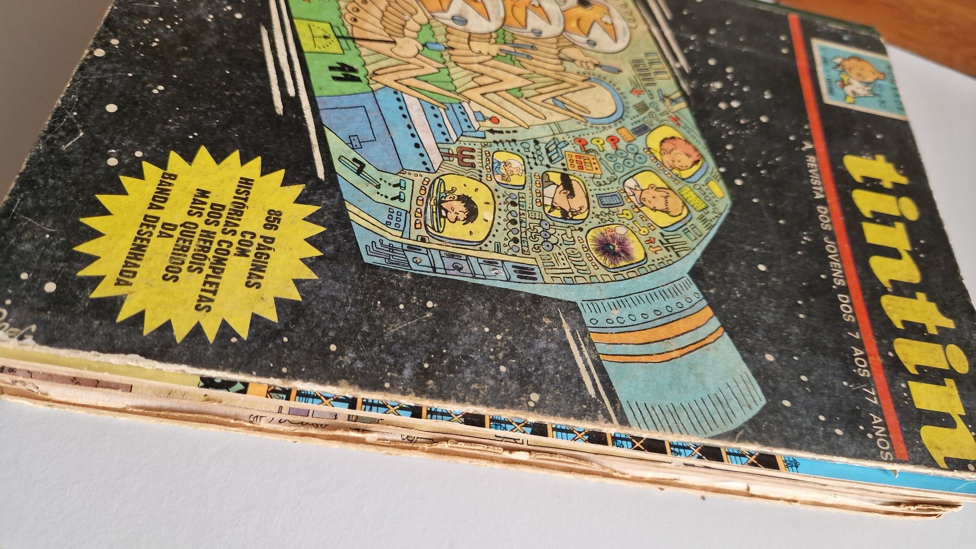 Coleção com capa especial Tintin