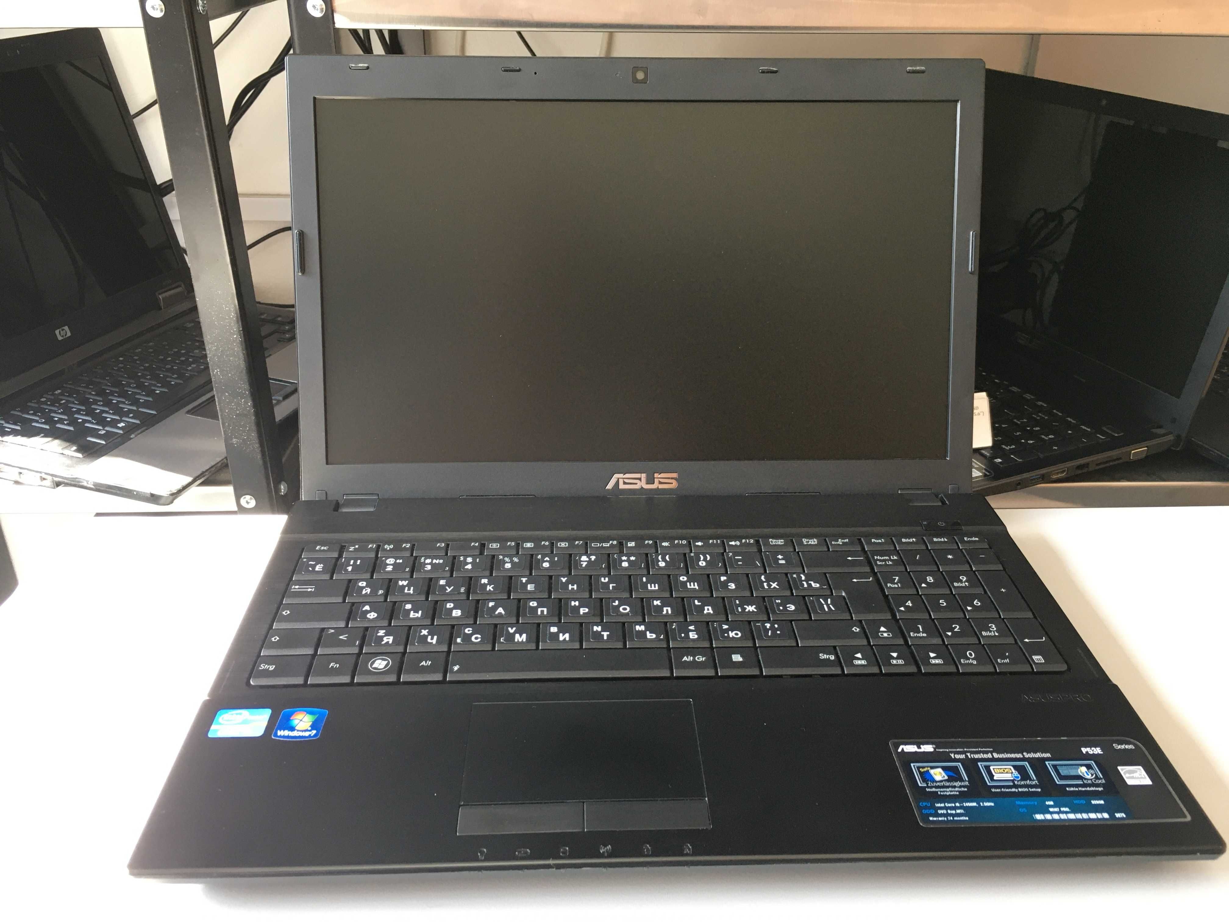 Комфортний ноутбук ASUS P53E на Core i5