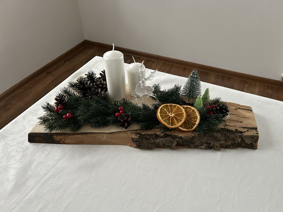 Stroik swiąteczny bożonarodzeniowy