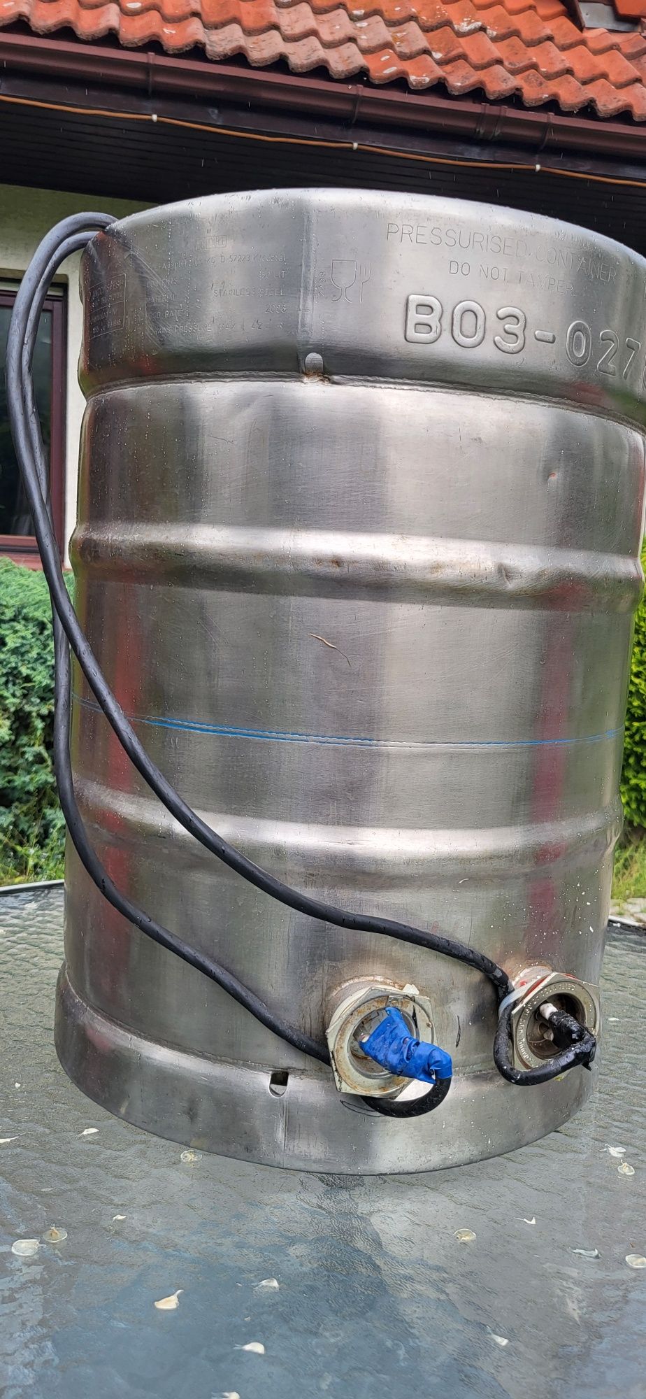 Beczka keg 50 litrów