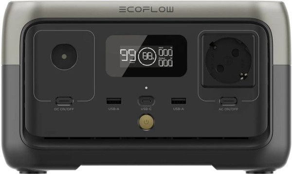 Зарядна станція EcoFlow RIVER 2 Original 256 Вт/год, до 600 Вт з єврор