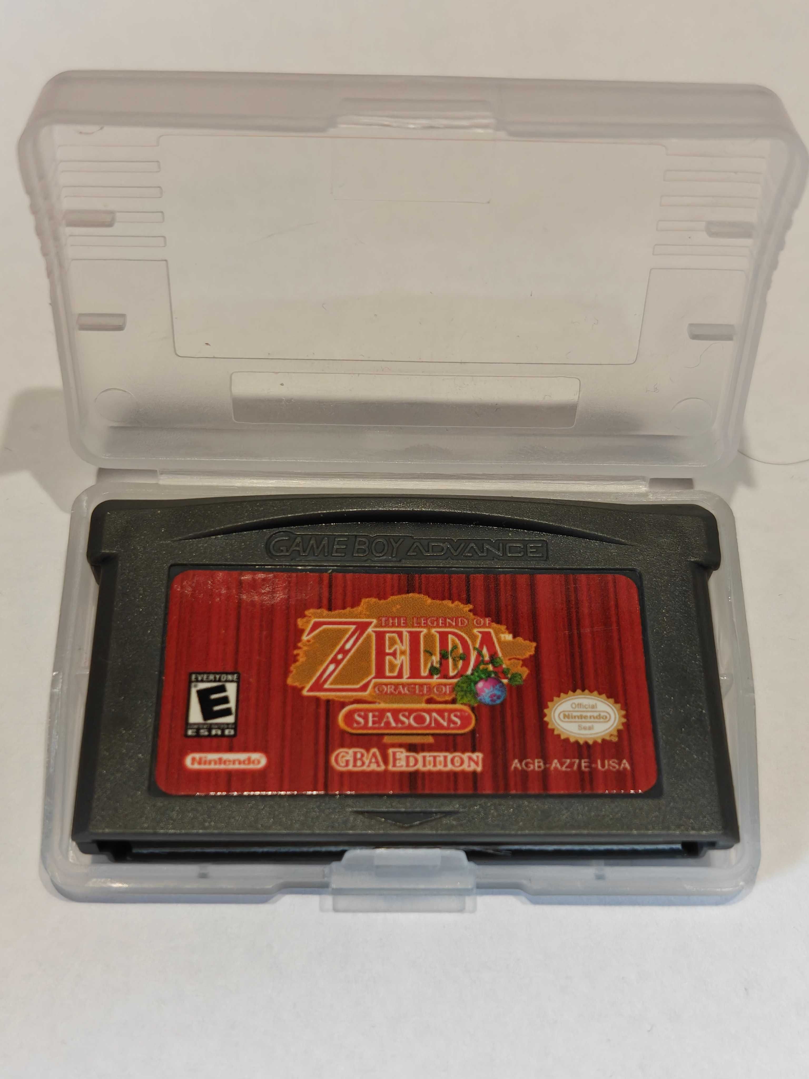 The Legend od Zelda Oracle of Seasons game boy gbc gba color advance