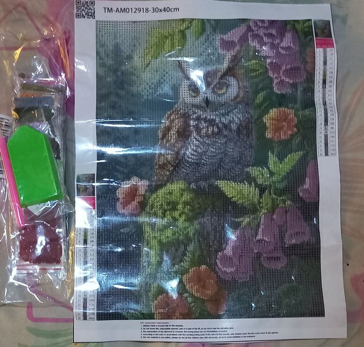 Алмазна мозаїка без підрамника