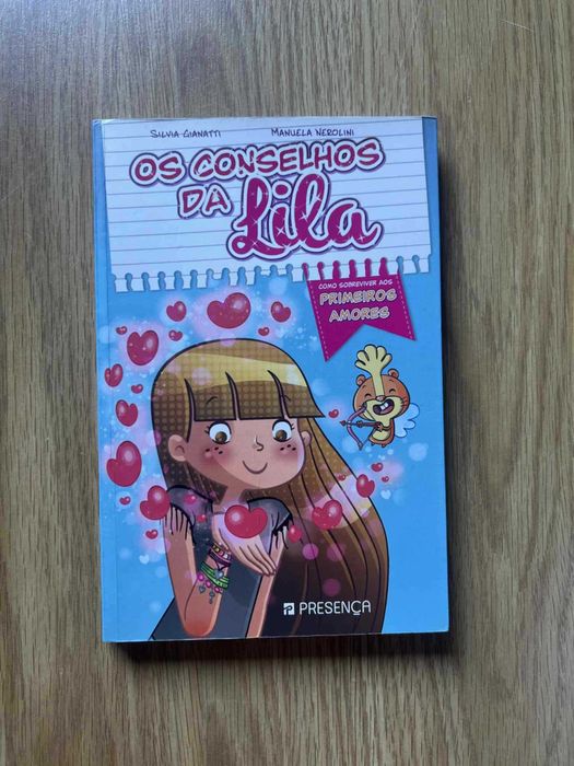 Livro - Os Conselhos da Lila *Como sobreviver aos primeiros amores*