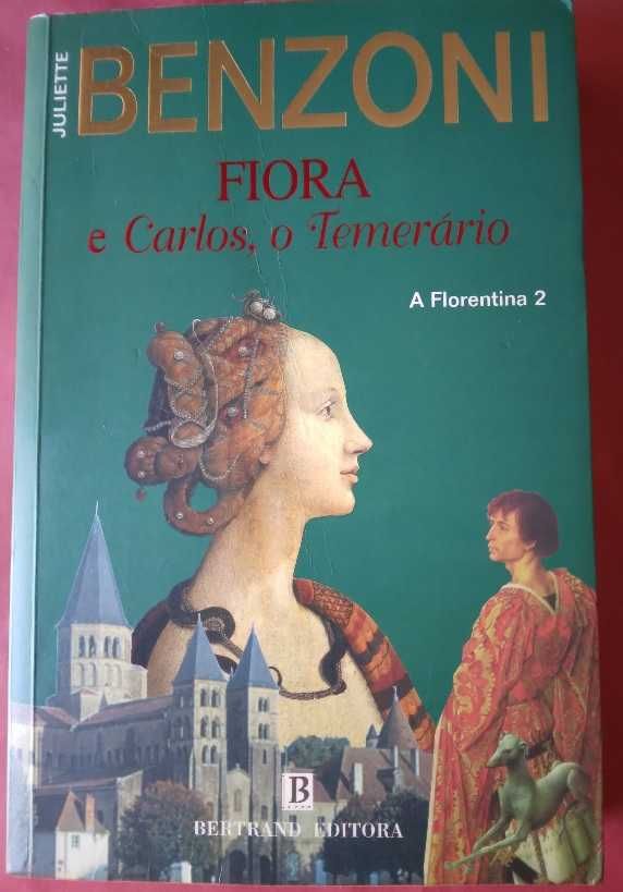 A Florentina de Juliette Benzoni (Tetralogia)- 3 livros 11 euros