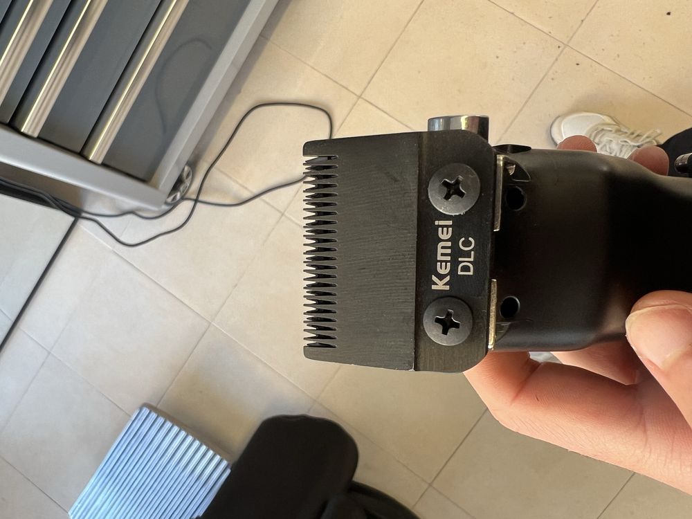 Kemei maquina de corte forte