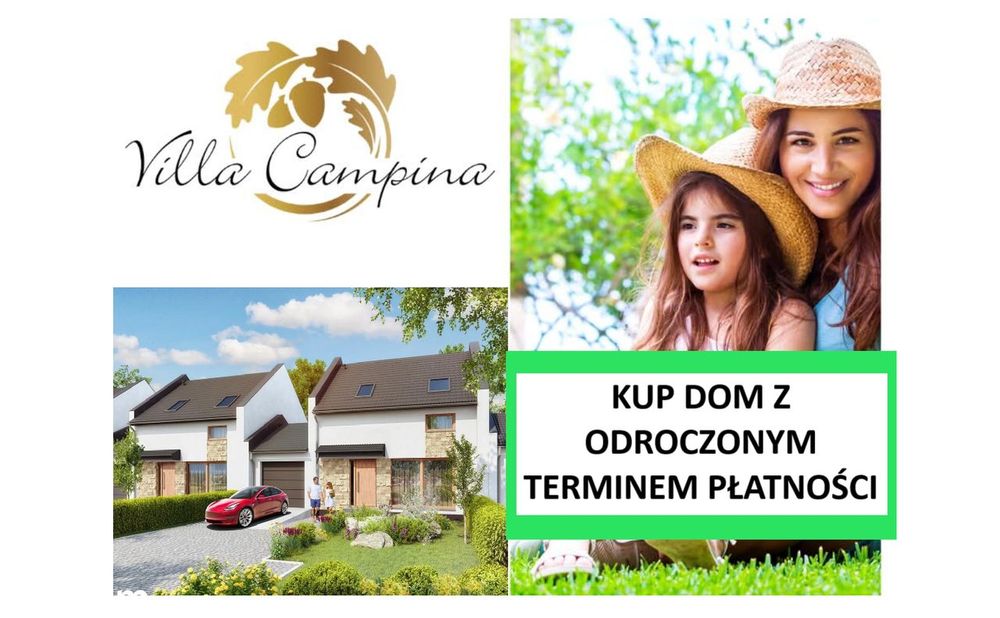 Dom z ogrodem i garażem, Villa Campina