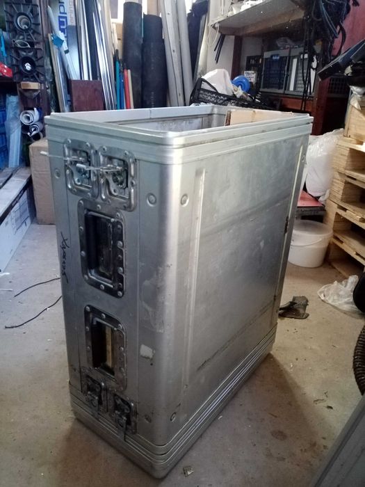 Алюминиевый кейс 4U, рэк, бокс, ящик под аппаратуру.