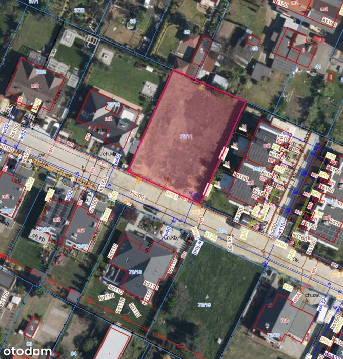 Działka budowlana Stabłowice  - MEGA okazja! 878 m², media, cisza