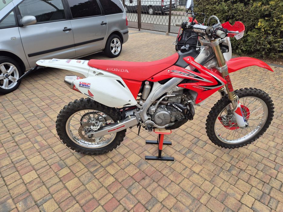 Honda crf450x zarejestrowana