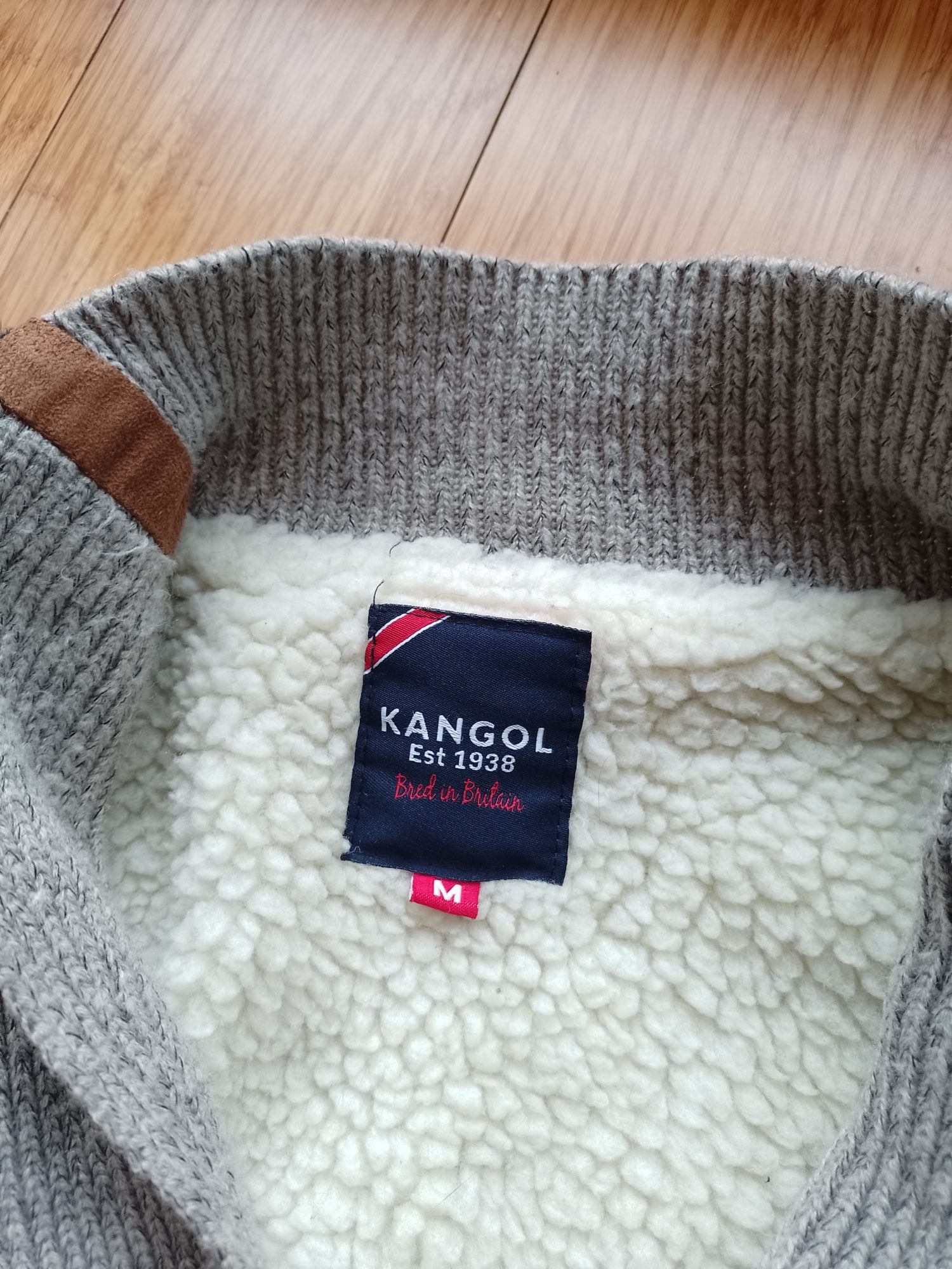 Męska sherpa / futro / polar vintage Kangol BM0122