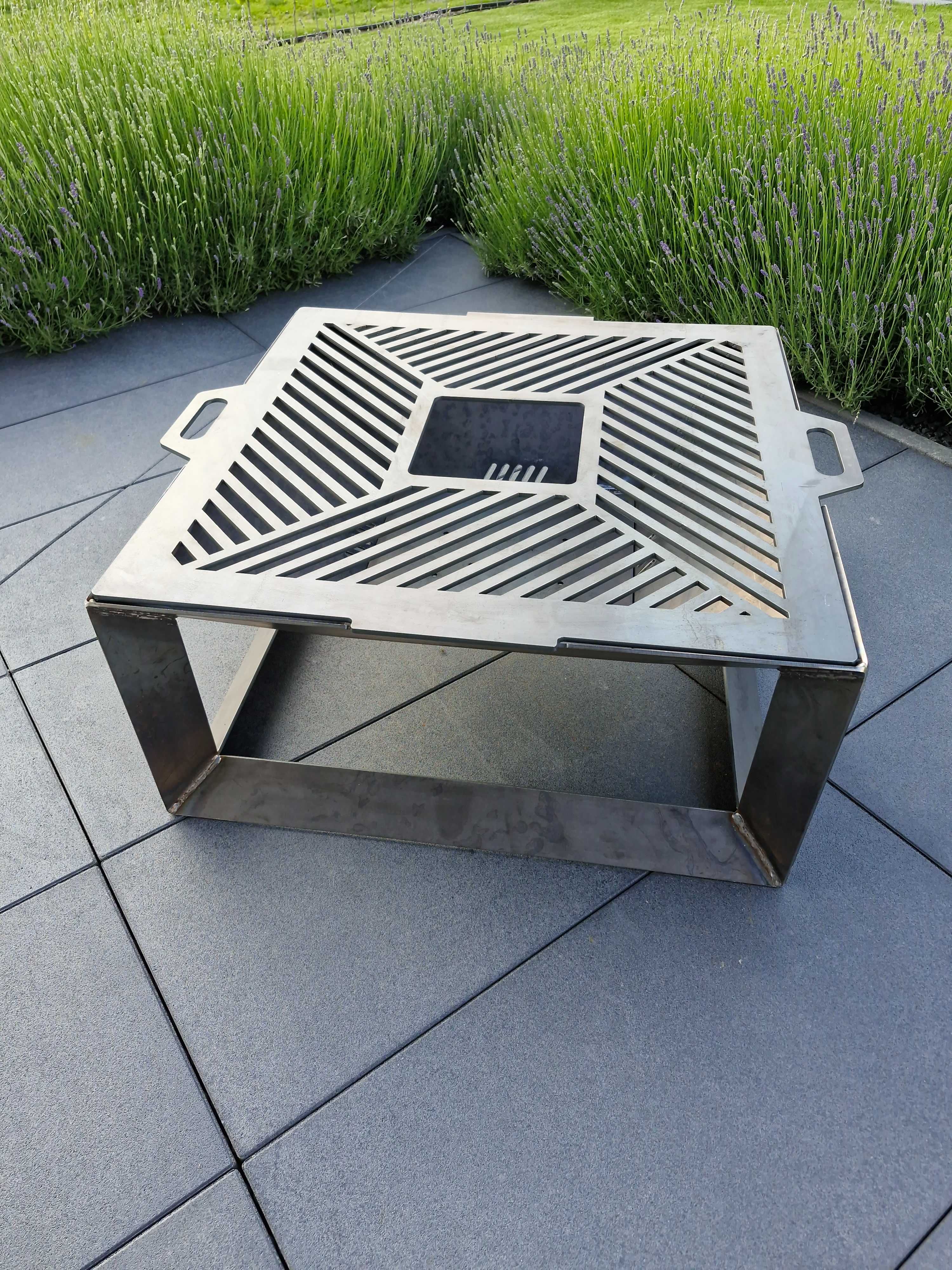 palenisko ogrodowe 4mm z rusztem 6mm o wymiarach 75x75 grill producent