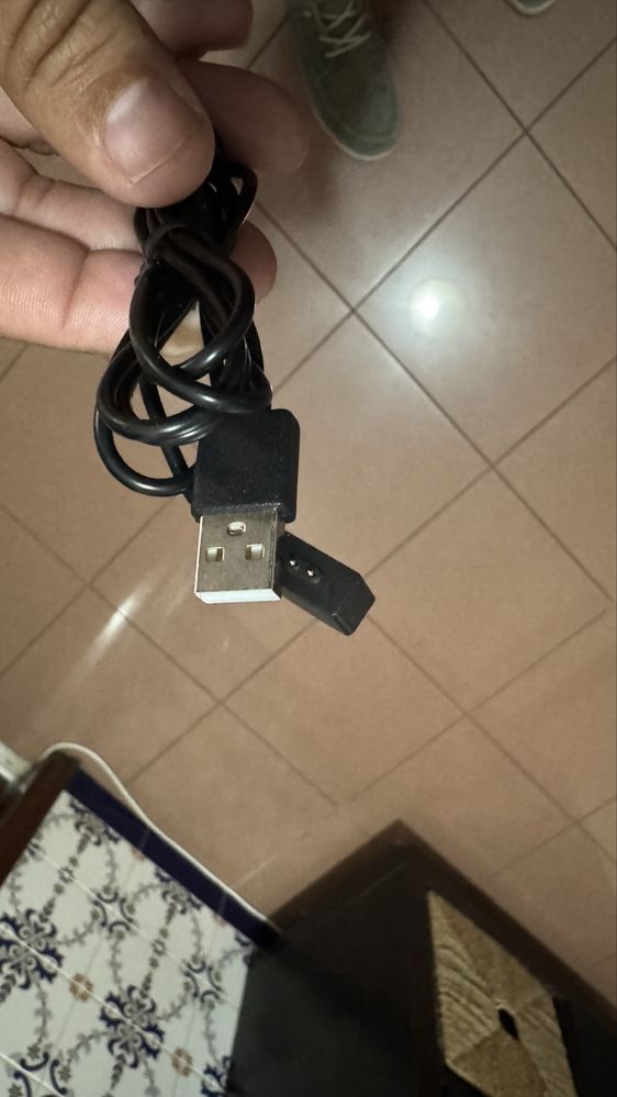 Carregador USB cabo para Smartwatch Xiaomi watch 3 Active