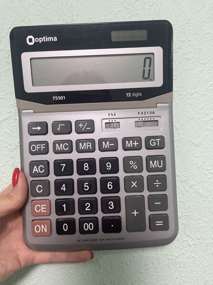 Калькулятор Optima 75501
