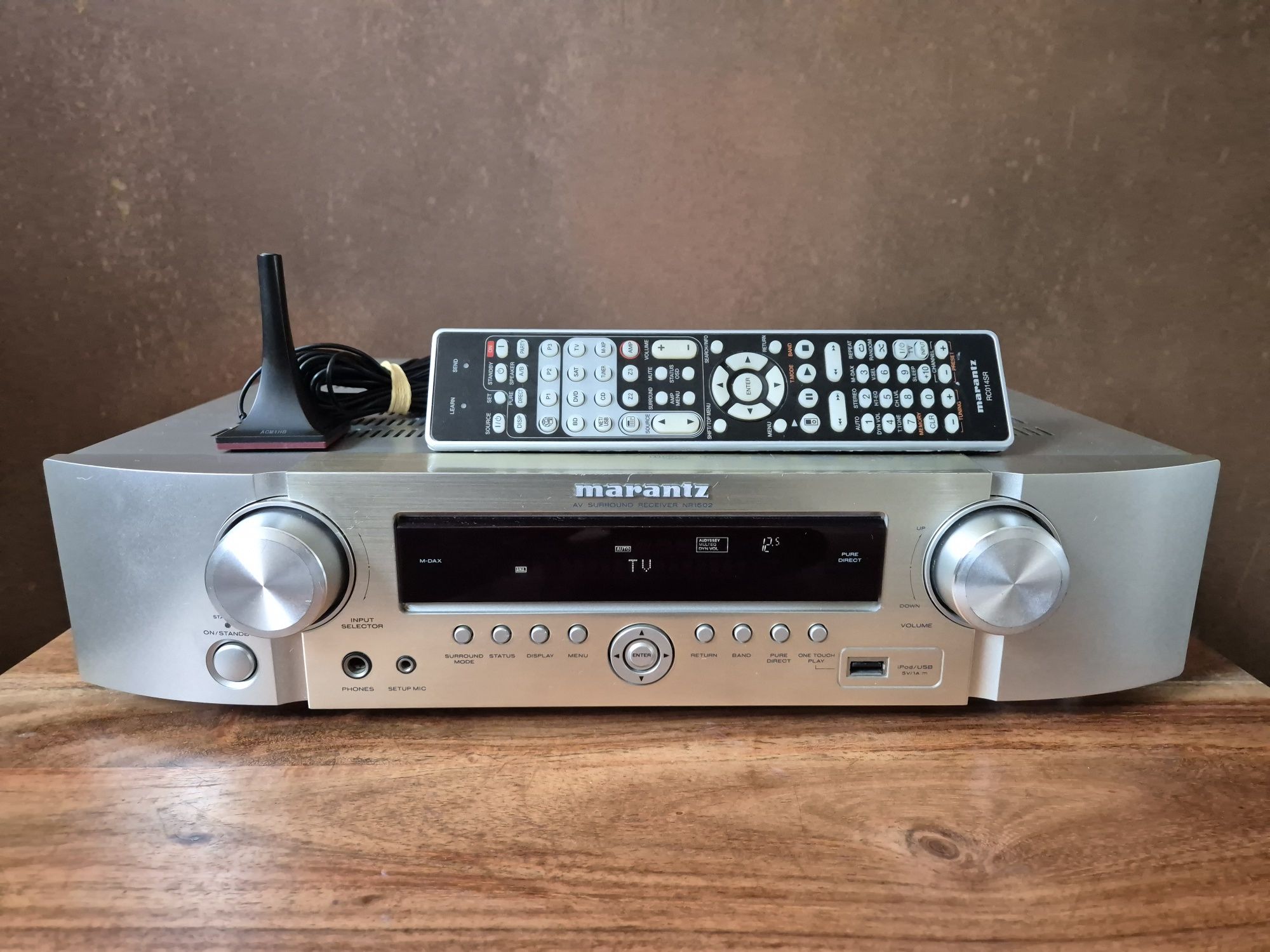 Marantz NR1602 kompaktowy amplituner 7.1 z HDMI 1.4 3D ARC Najtaniej!