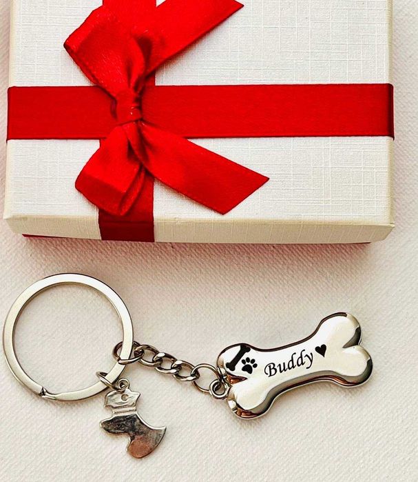 brelok z grawerem dla właścicieli psów prezent psa