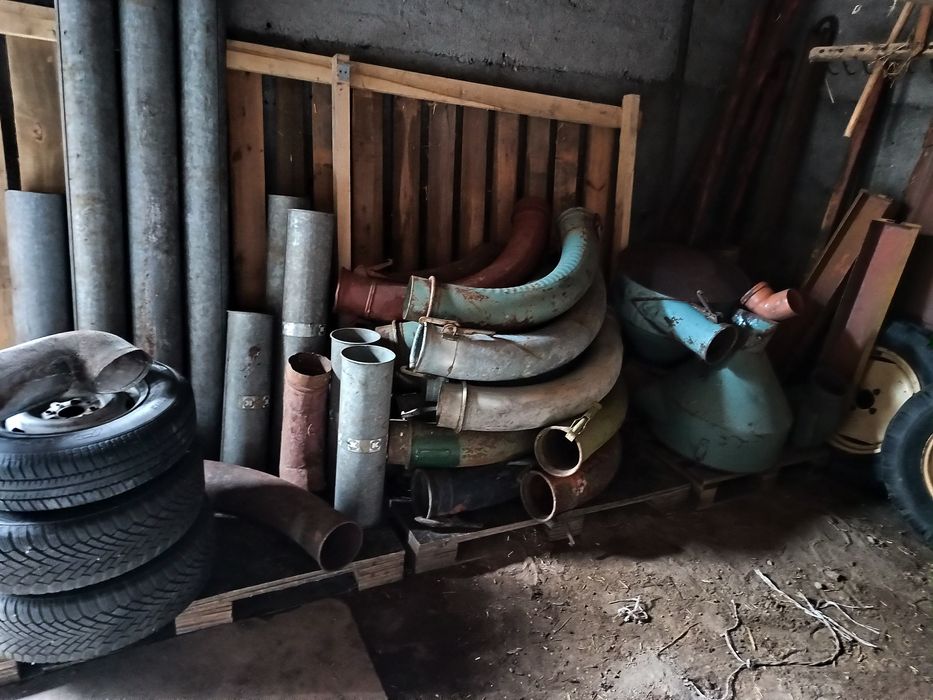 Rury do dmuchawy kolano elastyczne  fi 150 cyklon dmuchawa 2,2-11