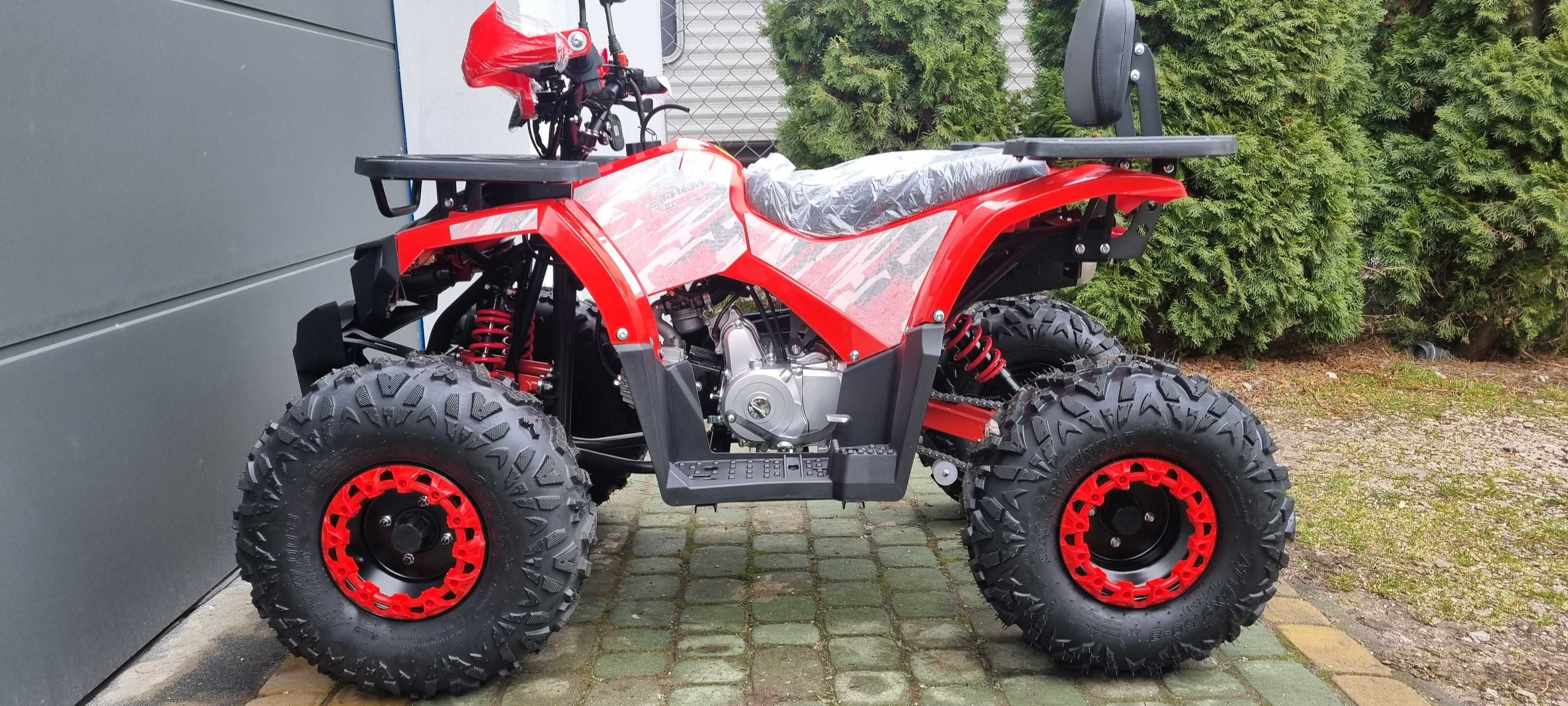 Quad HB-ATV125F KOŁO 8" X-TREM Czerwony