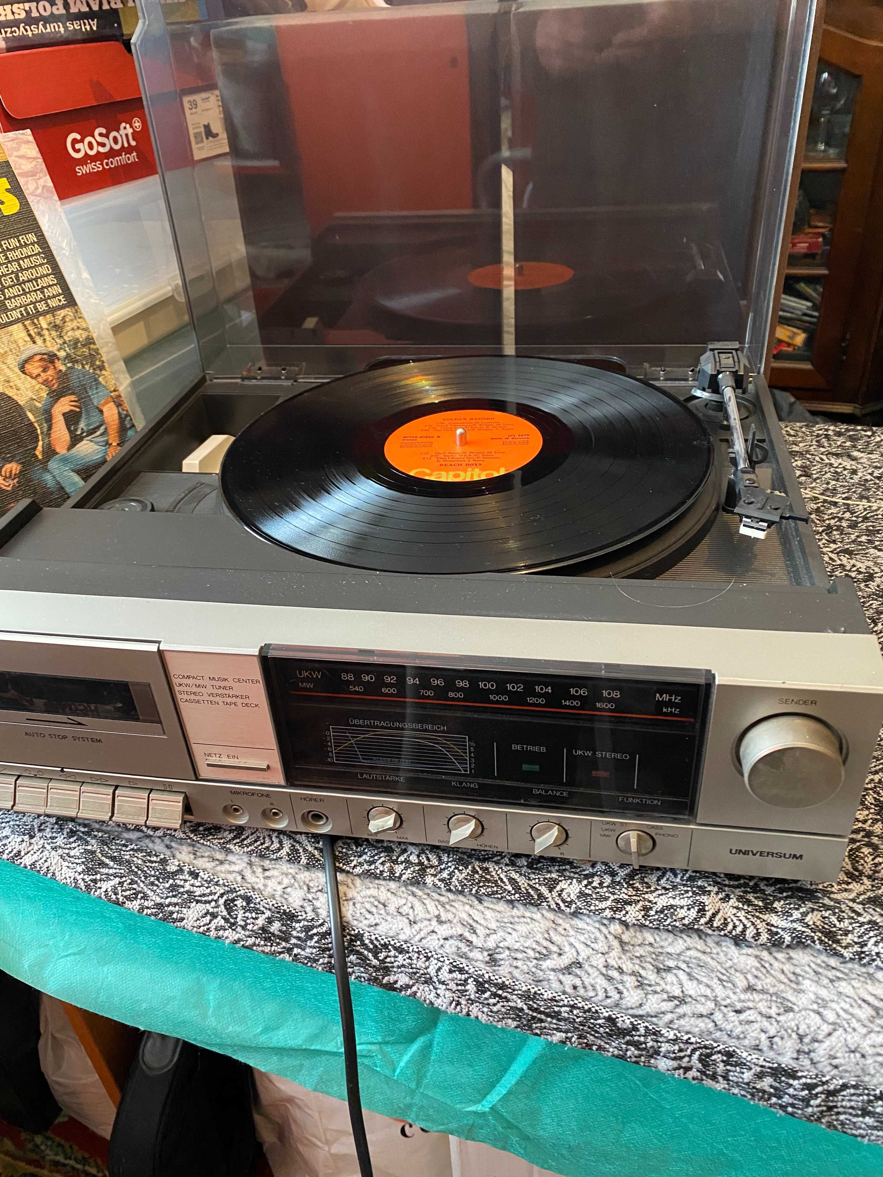 gramofon ,radio ,magnetofon  w jednym-UNIVERSUM VTCF 1338