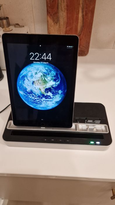 Carregador x2 iPhone iPad e outros c/som