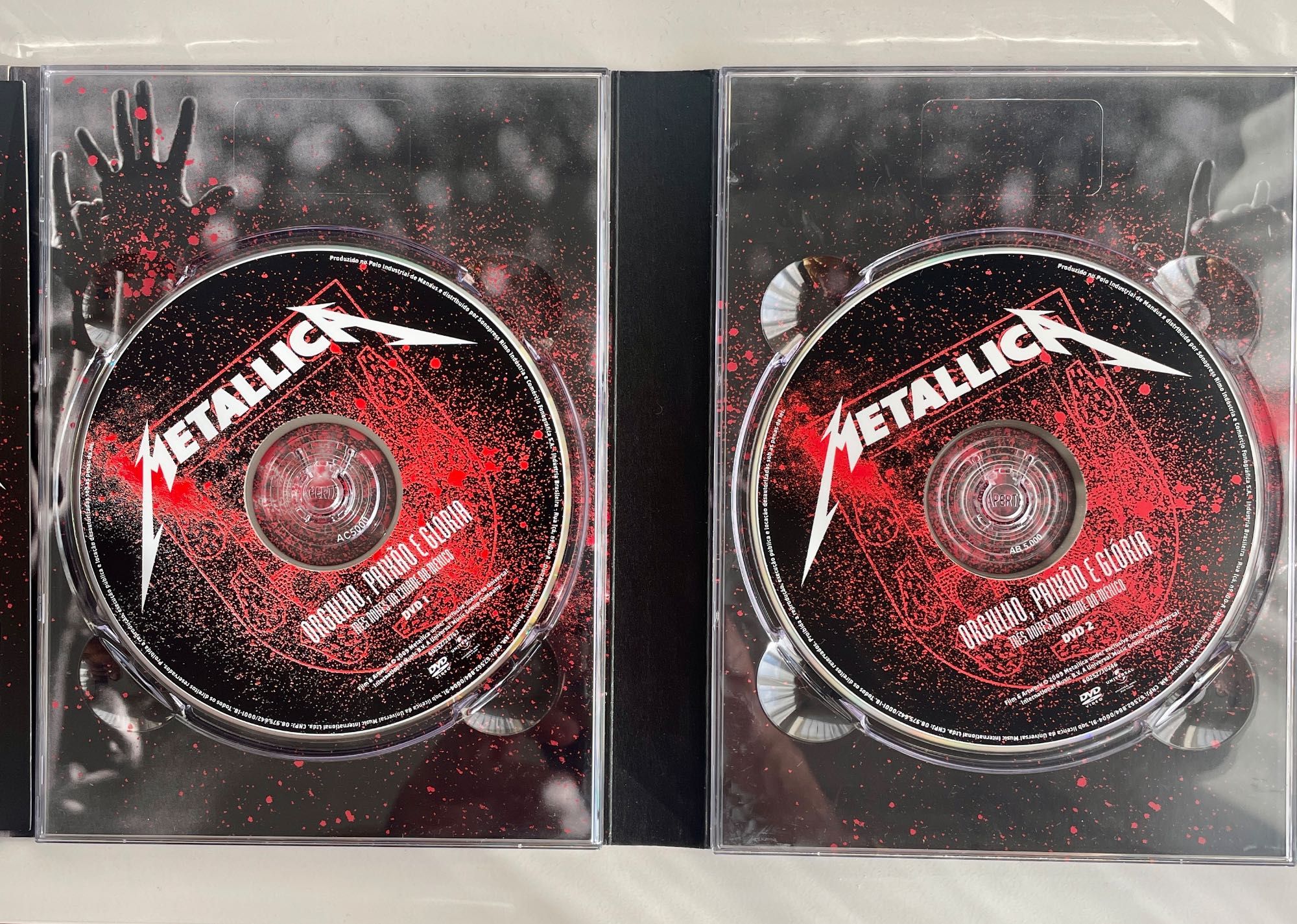 DVD Metallica - Orgulho, Paixão e Glória