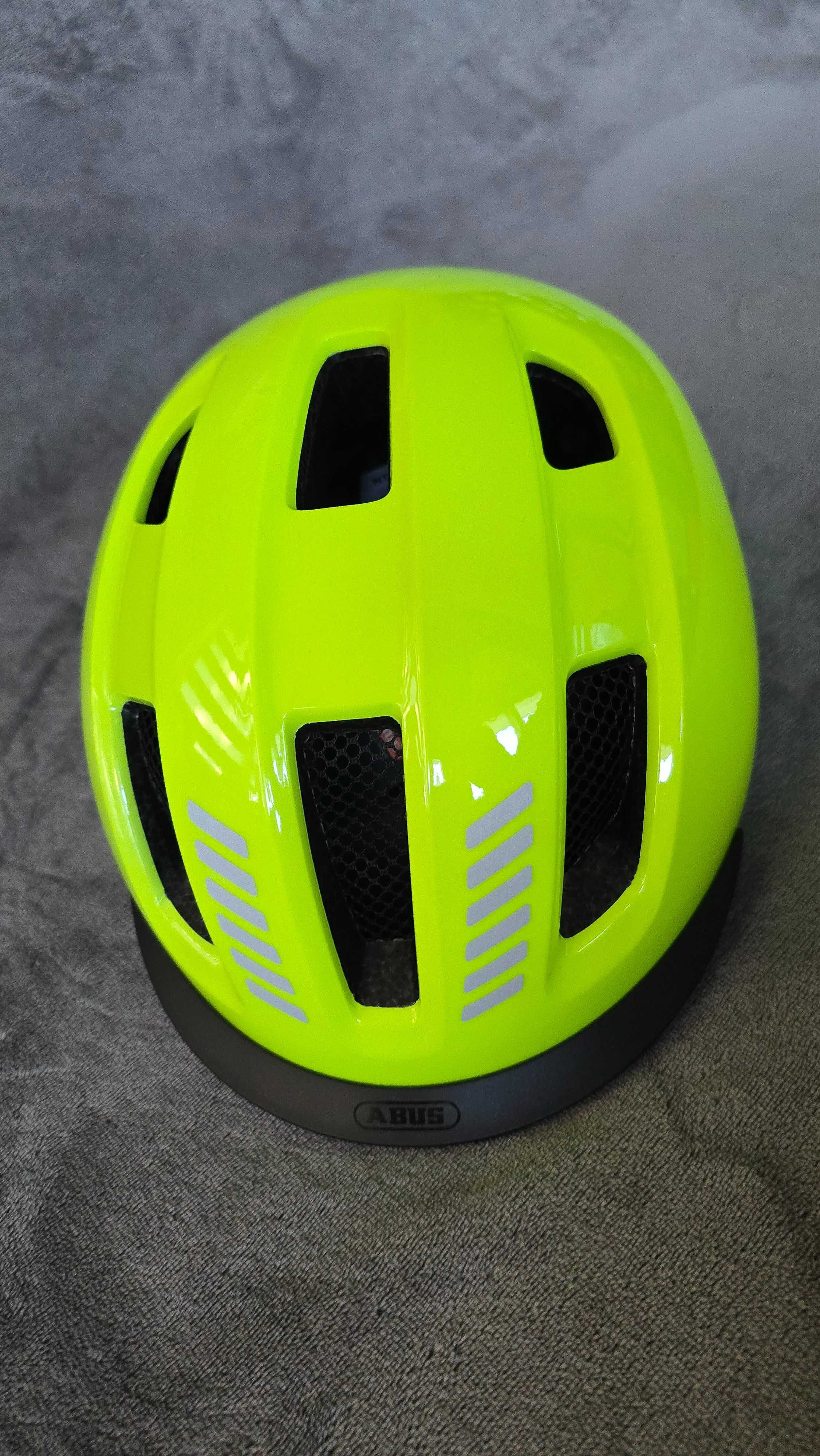 Kask rowerowy Abus Purl-y Signal Yellow rozm M 54-58