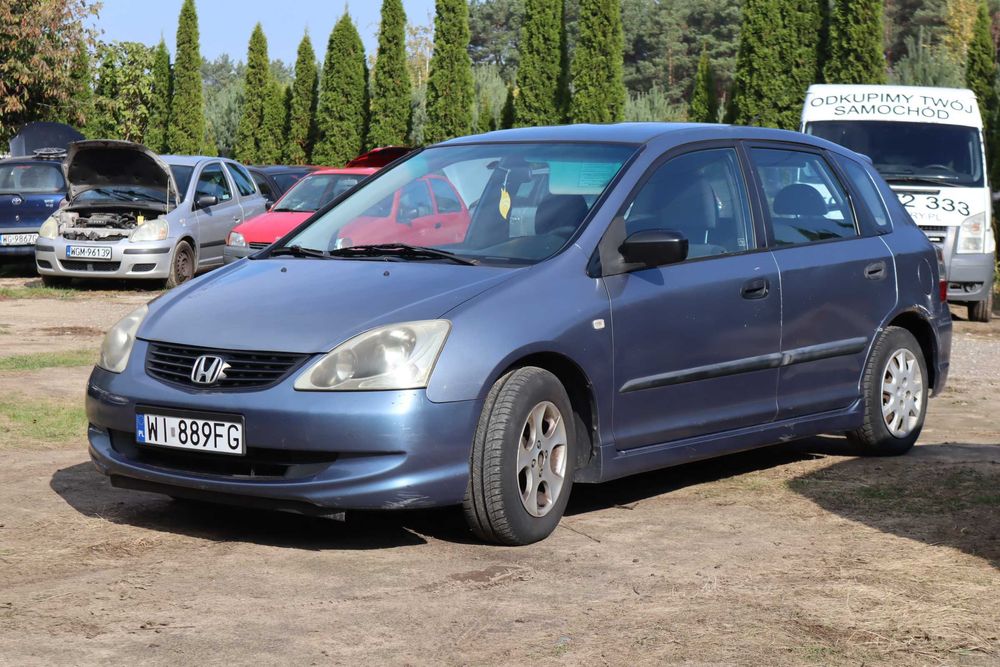 Honda Civic 2005r. 1,4 Benzyna 5 Drzwi