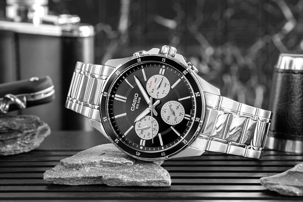 zegarek męski casio mtp-1374d-1a3vdf + box