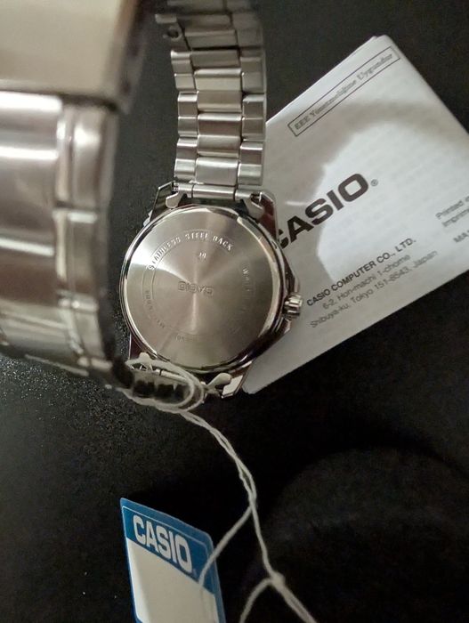 Класичний Наручний годинник Casio MTP-V004D-1C