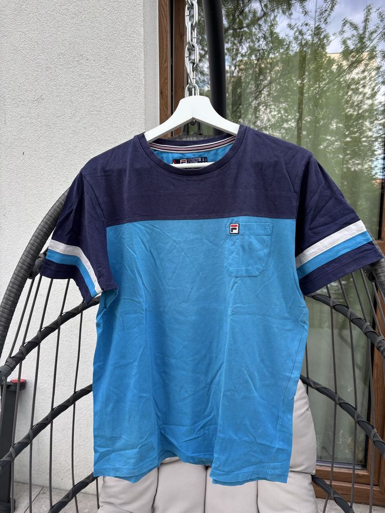 Fila retro vintage koszulka męska