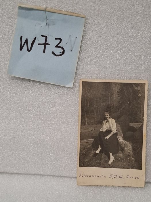 Zdjęcie kobiety prl