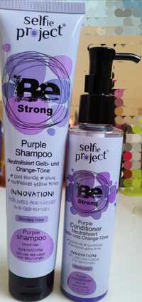 SELFIE PROJECT BE Strong szampon i odżywka