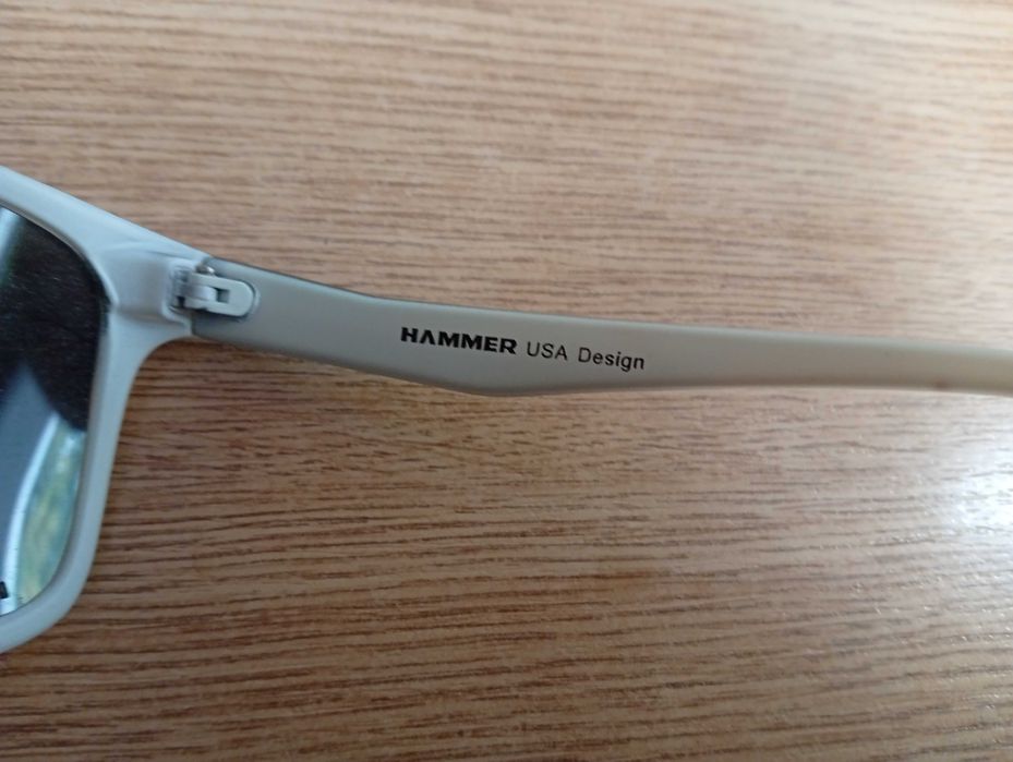 Okulary przeciwsłoneczne 2 białe-czarne