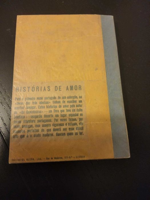 José Cardoso Pires - Histórias de Amor (1ª edição)