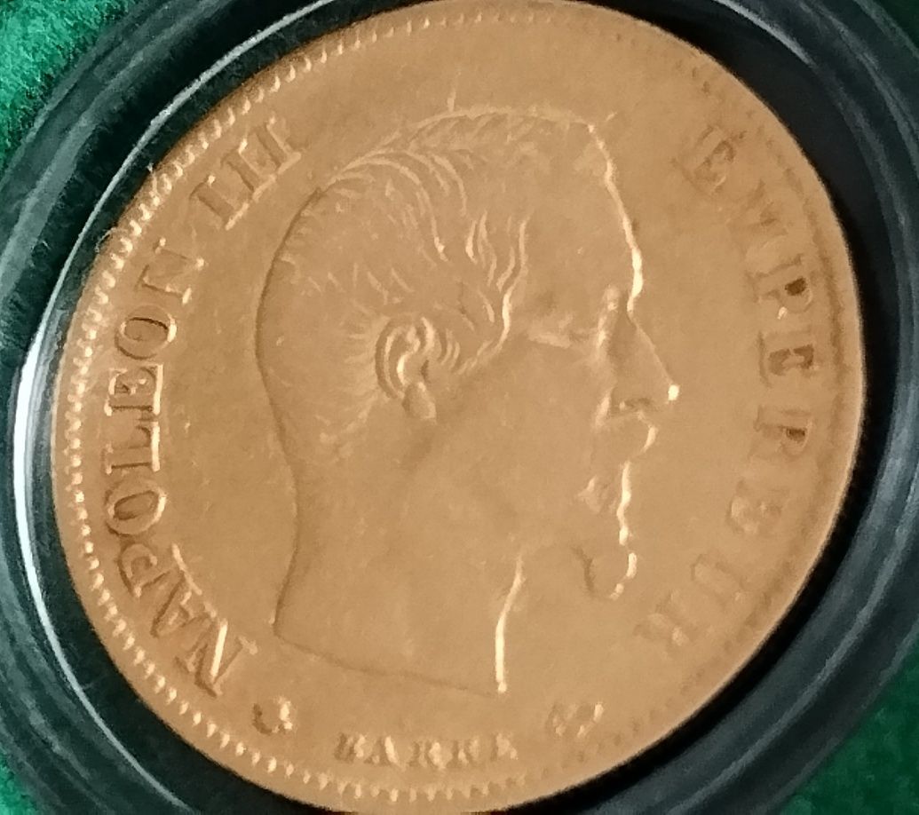 Złota Moneta- 10 Franków Napoleon III -1858r  polecam obniżka