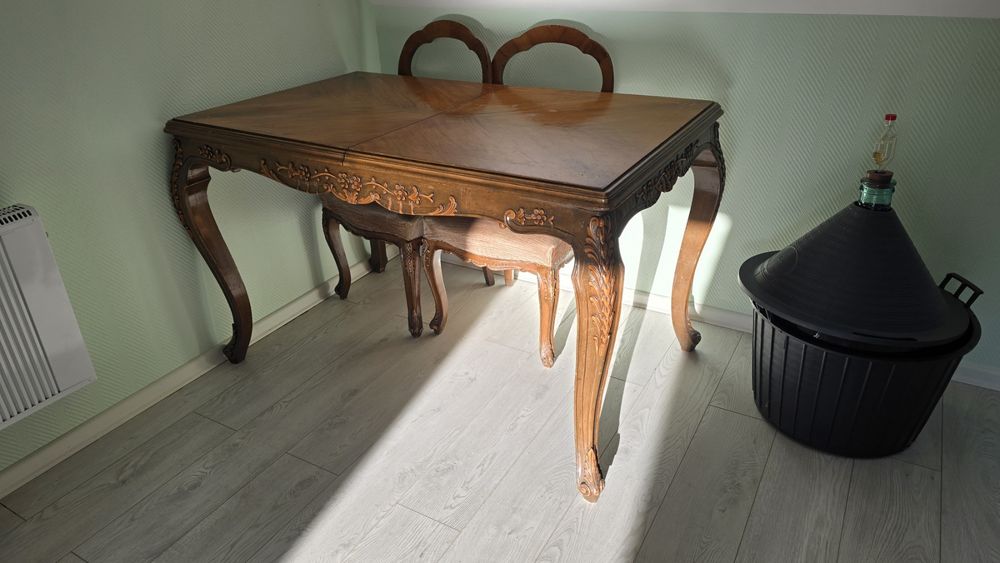 Стол та стільці (вінтаж гарнітур)