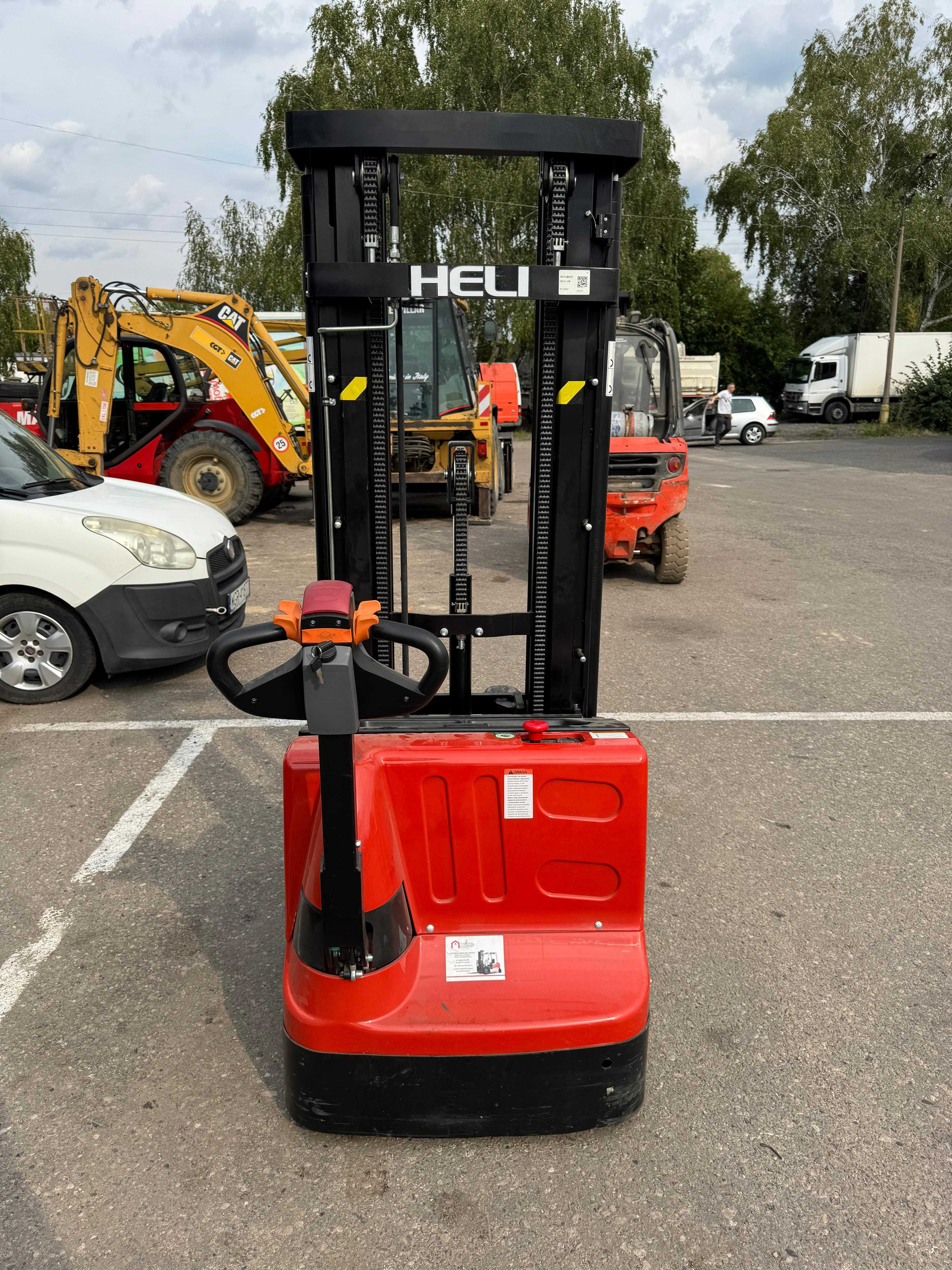 WÓZEK WIDŁOWY HELI CDD15J 1500 kg TRIPLEX 4,6 m Bateria Litowo-Jonowa