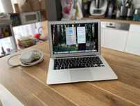 Uszanowany Apple MacBook Air 13” i5 250GB, nowa bateria 5 cykli