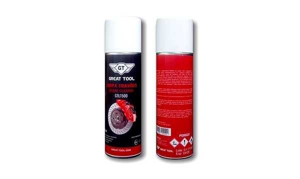 Spray Limpeza de Travões 500ml 360º Great Tool GTLT500