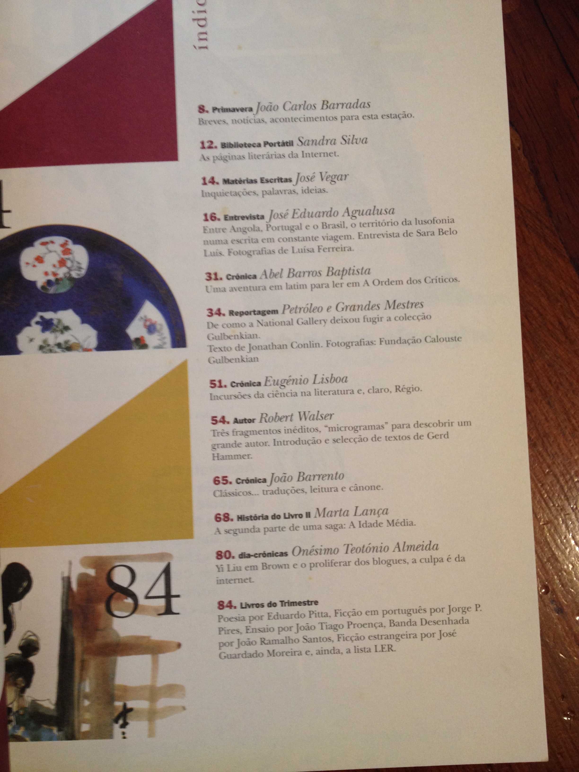 Revista Ler N.º 62