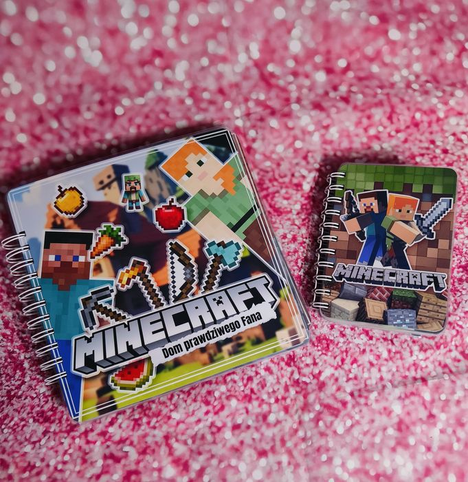 Książka na rzepy - Minecraft, busybook, prezent dla dziecka chłopca