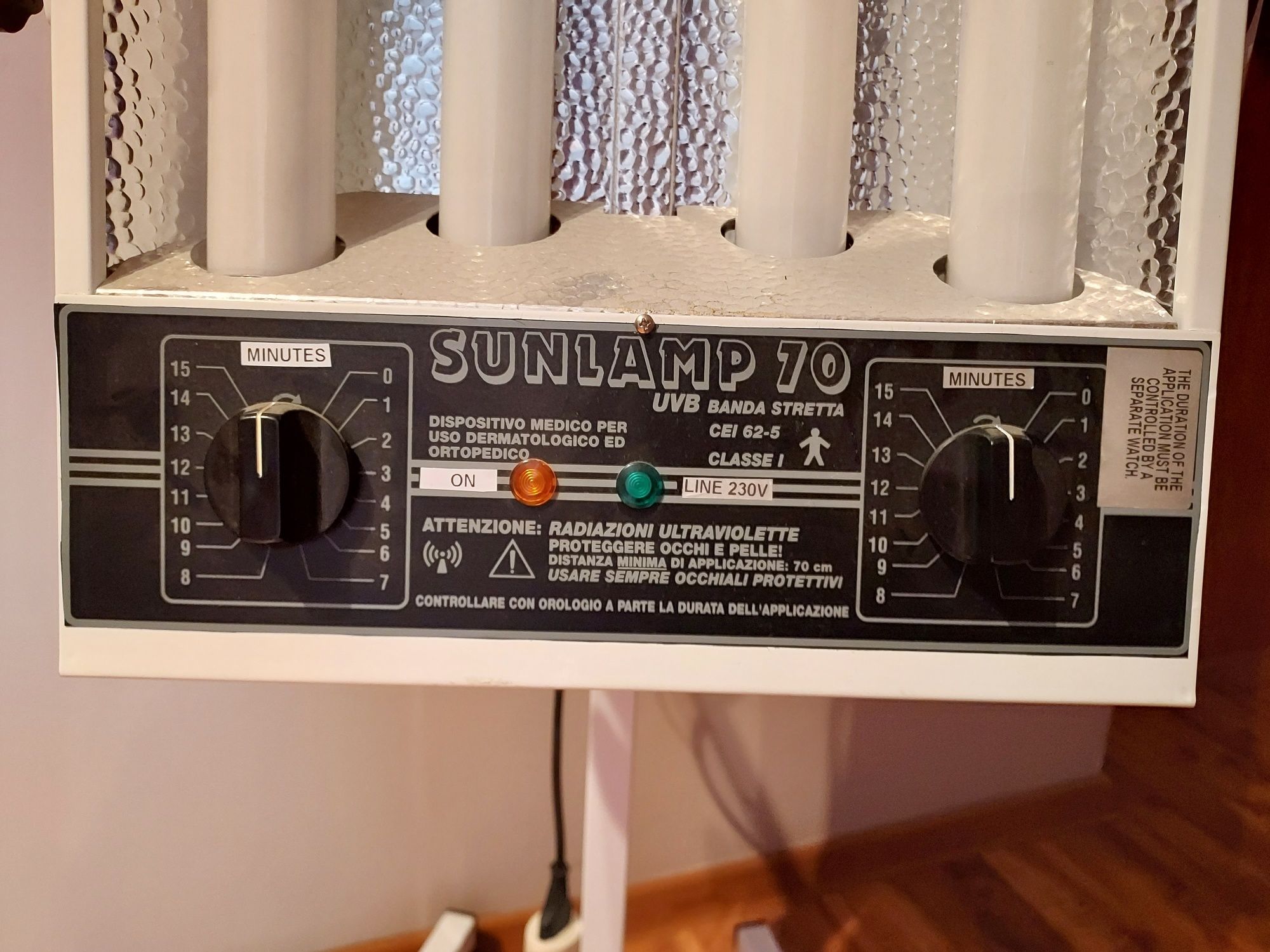 Lampa uvb Sunlamp 70