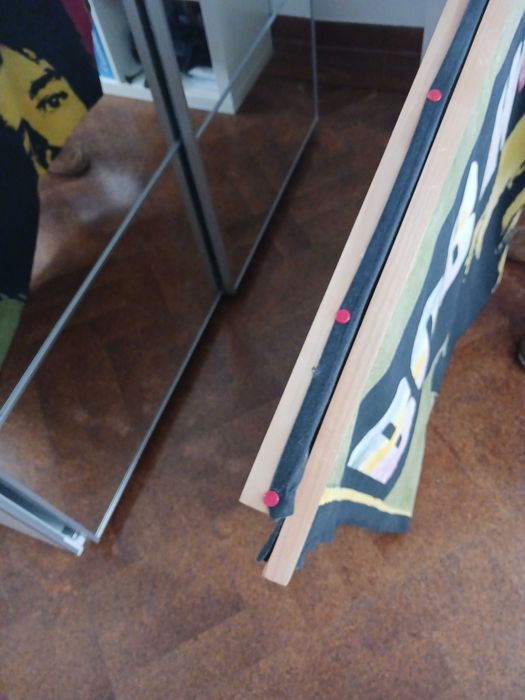 Painel de tecido Bob Marley