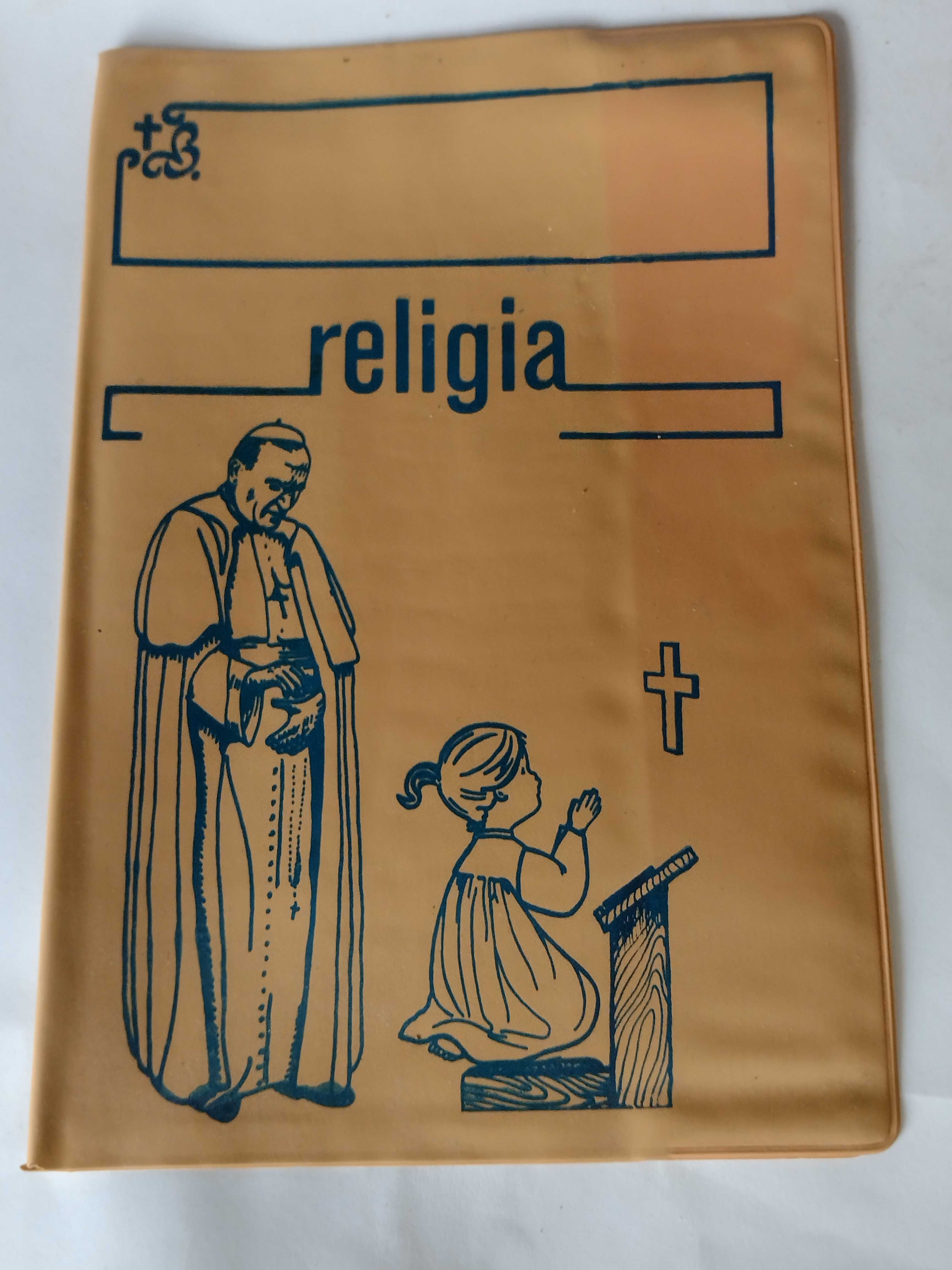 PRL- Religia-  Stara Okładka na zeszyt