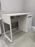 Biurko Ikea z szufaldą i szafką