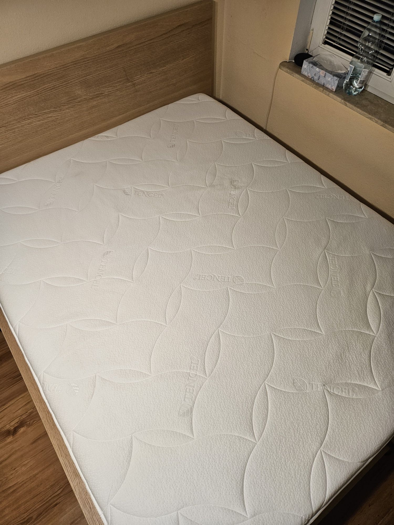 Materac Hilding Salsa 160x200 pokrowiec Tencel wysokość 21 jak nowy