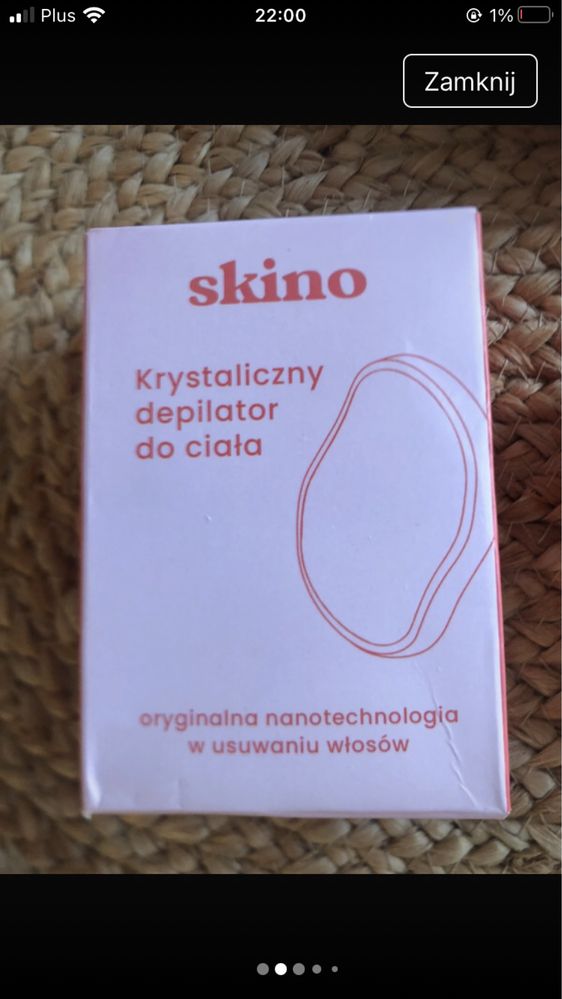 Depilator krystaliczny Skino