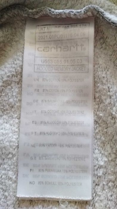 Худи толстовка Vintage Carhartt (M-L) Rare оригинал